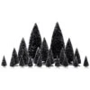 Lemax Assorted Pine Trees (Set Of 21) - Accessory -Watersi Degarden Centre Sales 04768 assorted pine trees web