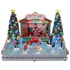 Lemax Christmas Grove Skating Rink - Musical Display