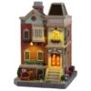 Lemax Wester St. Row House - Lighted Building -Watersi Degarden Centre Sales 15744 wester st row house web2