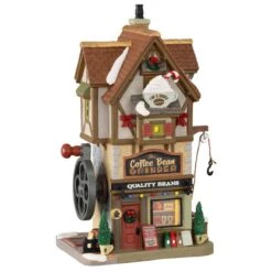 Lemax The Coffee Bean Grinder - Lighted Building