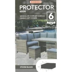 Bosmere Protector 6000 - Modular Corner Sofa Dining Set Outdoor Furniture Cover 9 Bosmere Protector 6000 - Modular Corner Sofa Dining Set Outdoor Furniture Cover -Watersi Degarden Centre Sales 2x3 modualr set web