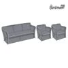 Hartman Dubai 3 Seat Lounge Set Protective Outdoor Furniture Cover