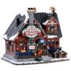 Lemax Alpine Lodge Pet Retreat - Lighted Building -Watersi Degarden Centre Sales 75255 alpine lodge pet retreat web
