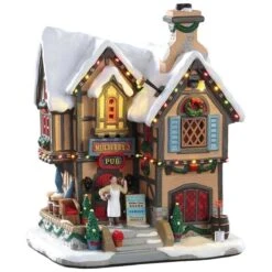 Lemax Mulberry's Pub - Lighted Building