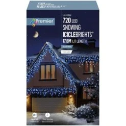 Blue & White LED Snowing Iciclebrights With Timer -Watersi Degarden Centre Sales blue white iciclebrights 720 web