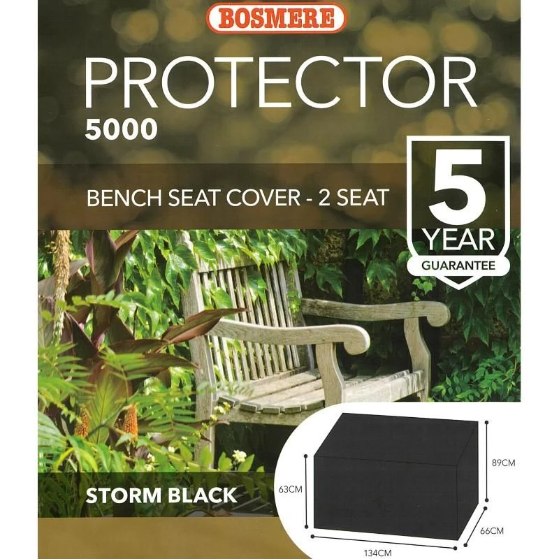 Bosmere Protector 5000 - Bench Seat Protective Outdoor Furniture Cover 3 Bosmere Protector 5000 - Bench Seat Protective Outdoor Furniture Cover