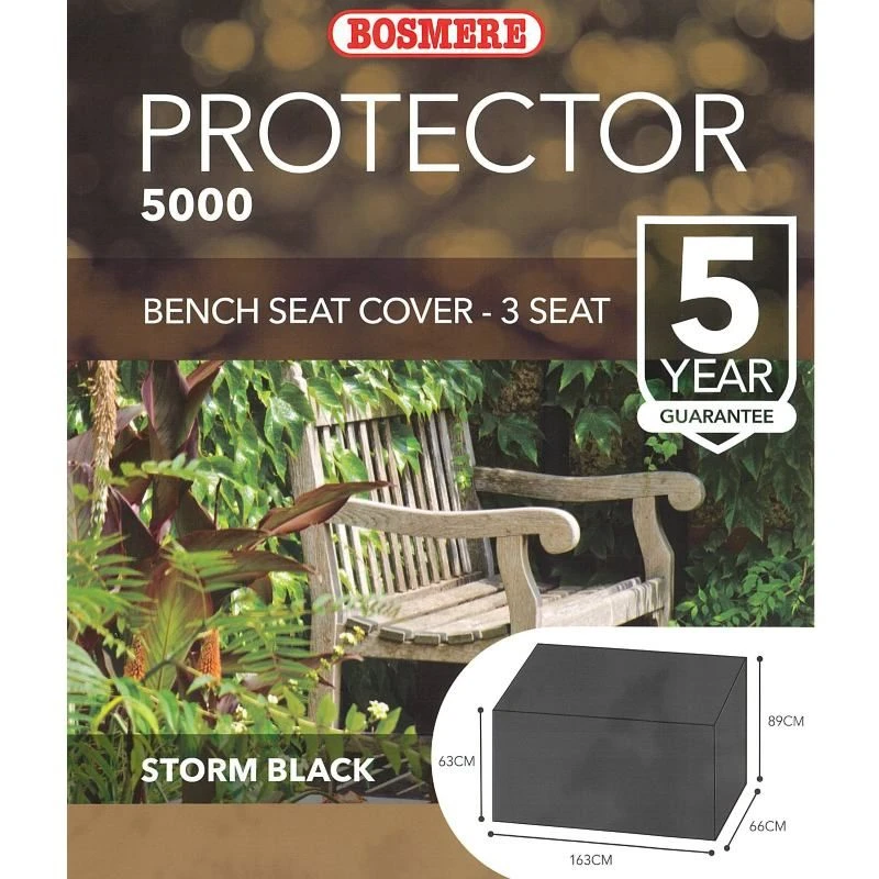 Bosmere Protector 5000 - Bench Seat Protective Outdoor Furniture Cover 4 Bosmere Protector 5000 - Bench Seat Protective Outdoor Furniture Cover - Image 2