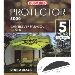 Bosmere Protector 5000 - Cantilever Parasol Protective Outdoor Cover
