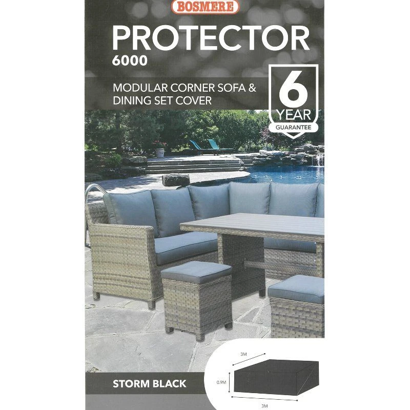 Bosmere Protector 6000 - Modular Corner Sofa Dining Set Outdoor Furniture Cover 6 Bosmere Protector 6000 - Modular Corner Sofa Dining Set Outdoor Furniture Cover - Image 4