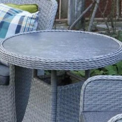 Supremo Catalan 2 Seat Garden Rattan Bistro Set -Watersi Degarden Centre Sales catalan bistro table web2 1