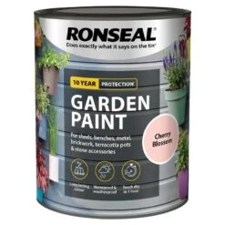 Ronseal- Garden Paint For Brick, Stone, Terracotta, Metal & Wood -Watersi Degarden Centre Sales cherry blossom web