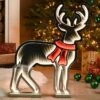 60cm Reindeer Infinity LED Display Light -Watersi Degarden Centre Sales christmas reinderr infinty light web2