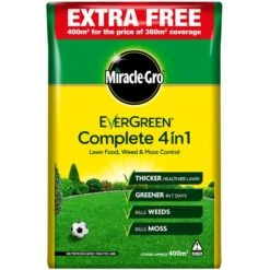 Miracle Gro EverGreen Complete 4 In 1 Lawn Food, Weed & Moss Control 7 Miracle Gro EverGreen Complete 4 In 1 Lawn Food, Weed & Moss Control -Watersi Degarden Centre Sales complete 4 in 1 14kg web