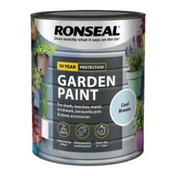 Ronseal- Garden Paint For Brick, Stone, Terracotta, Metal & Wood -Watersi Degarden Centre Sales cool breeze web