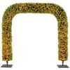 Shimmering Fibre Optic Christmas Garland Arch -Watersi Degarden Centre Sales fo shimmering arch garland ft207193 web