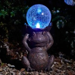 Smart Solar - Solar Powered Gazing Frog