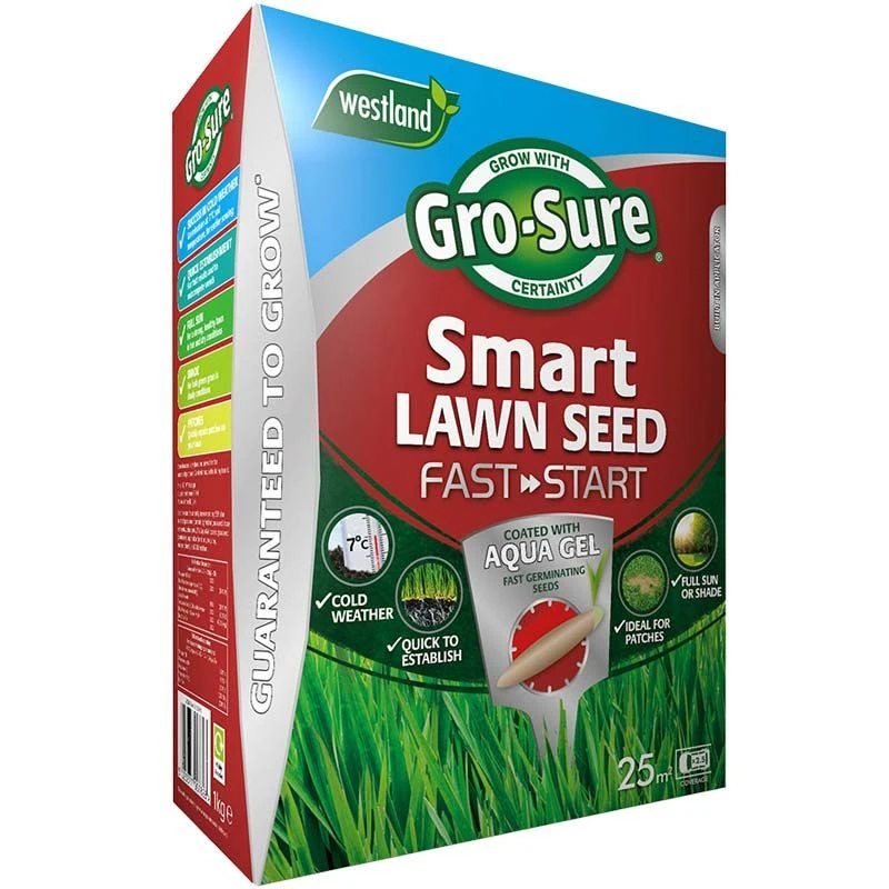 Westland Gro-Sure Smart Lawn Seed Fast Start 1kg 3 Westland Gro-Sure Smart Lawn Seed Fast Start 1kg