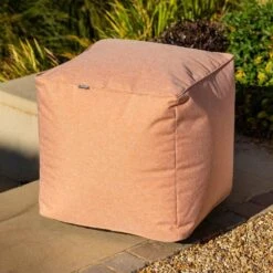 Hartman Outdoor Weatherproof Pouffe -Watersi Degarden Centre Sales hartman pouffe salmon web