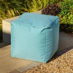 Hartman Outdoor Weatherproof Pouffe -Watersi Degarden Centre Sales jade pouffe web