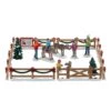 Lemax Reindeer Petting Zoo - Table Accent -Watersi Degarden Centre Sales lemax reindeer petting zoo web