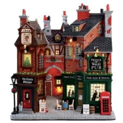 Lemax English Lane - Lighted Facade