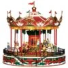 Lemax Santa Carousel - Carnival Ride -Watersi Degarden Centre Sales lemax santa carousel web