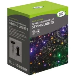 Smart Solar - Solar Powered Multi Coloured LED String Lights -Watersi Degarden Centre Sales multi solar string lights web3 1