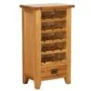 Oak Wine Bar - Oak Furniture -Watersi Degarden Centre Sales nb04145