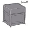 Hartman Nouveau Square Stool Protective Outdoor Furniture Cover -Watersi Degarden Centre Sales nouveau 40cm square stool