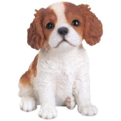 Vivid Arts Pet Pals - Puppy Garden Ornament (Small Breeds) -Watersi Degarden Centre Sales pet pals king charles puppy web