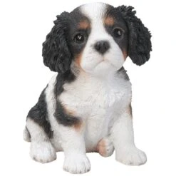 Vivid Arts Pet Pals - Puppy Garden Ornament (Small Breeds) 18 Vivid Arts Pet Pals - Puppy Garden Ornament (Small Breeds) -Watersi Degarden Centre Sales pet pals tricolour king charles puppy web