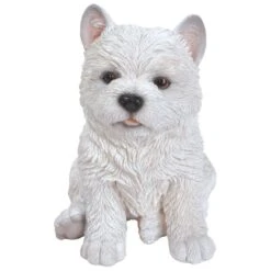 Vivid Arts Pet Pals - Puppy Garden Ornament (Small Breeds) 21 Vivid Arts Pet Pals - Puppy Garden Ornament (Small Breeds) -Watersi Degarden Centre Sales pet pals west highland puppy web