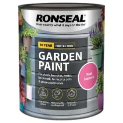 Ronseal- Garden Paint For Brick, Stone, Terracotta, Metal & Wood -Watersi Degarden Centre Sales pink jasmine web