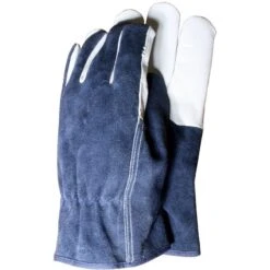 Town And Country Premium Leather & Suede Garden Gloves -Watersi Degarden Centre Sales premium leather suede navy web