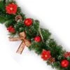 Red Dressed Christmas Garland - 1.8m -Watersi Degarden Centre Sales red dressed garland df187165 web