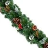 Silver Dressed Christmas Garland - 1.8m