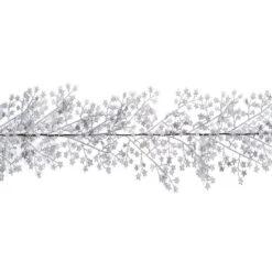 Metallic Glitter Star Garland - 1.8m -Watersi Degarden Centre Sales silver star garland web