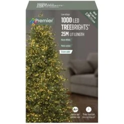 Warm White Coloured LED Treebrights With Timer -Watersi Degarden Centre Sales treebrights 1000 warm white web