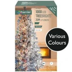 1000 LED Timer Treebrights On Clear Cable
