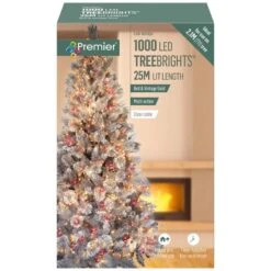 1000 LED Timer Treebrights On Clear Cable -Watersi Degarden Centre Sales treebrights clear cable 1000 red vintage gold web