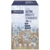 White LED Starburst Ultrabrights On Silver Wire With Timer -Watersi Degarden Centre Sales ultrabrights starburst 200 white web