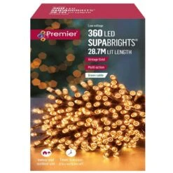 Vintage Gold LED Supabrights With Timer -Watersi Degarden Centre Sales vintage gold 360 web
