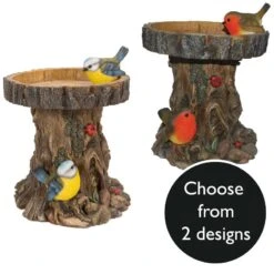 Vivid Arts Garden Friends - Treetrunk Feeder Garden Ornament