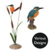Vivid Arts Real Life Birds - Kingfisher Garden Ornament -Watersi Degarden Centre Sales vivid arts kingfisher mix web