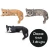 Vivid Arts Real Life Cats - Laying Cat Garden Ornament -Watersi Degarden Centre Sales vivid arts laying cats mix web