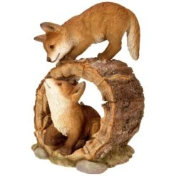 Vivid Arts Real Life Woodland - Fox Garden Ornament 10 Vivid Arts Real Life Woodland - Fox Garden Ornament -Watersi Degarden Centre Sales vivid arts playful fox cubs web
