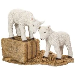 Vivid Arts Real Life Farm - Lamb Garden Ornament -Watersi Degarden Centre Sales vivid arts playful lambs web