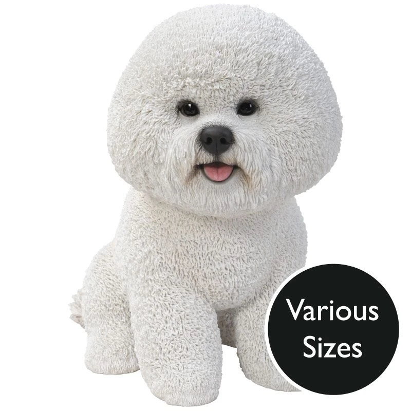 Vivid Arts Real Life Dogs - Bichon Frise Garden Ornament 3 Vivid Arts Real Life Dogs - Bichon Frise Garden Ornament