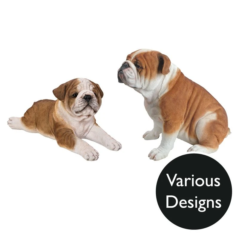 Vivid Arts Real Life Dogs - Bulldog Garden Ornament 3 Vivid Arts Real Life Dogs - Bulldog Garden Ornament