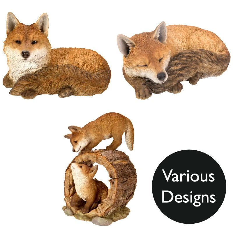 Vivid Arts Real Life Woodland - Fox Garden Ornament 3 Vivid Arts Real Life Woodland - Fox Garden Ornament
